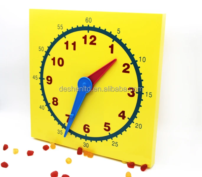 Пластиковые математические манипуляторы, манипуляторы студенческих обучающих часов, демонстрация часов