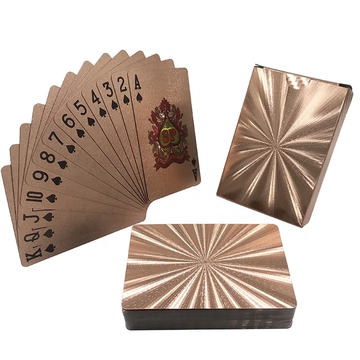 GS-18055 New High Quality Custom PET Playing Poker Cards For Promotional