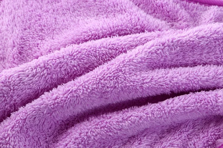 Hanging kichen microfiber hand towel coral fleece towel