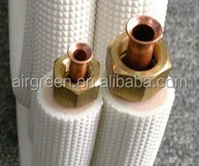 25 футов Медные трубки для мини-кондиционера с наружным диаметром 1/4 дюйма и наружным диаметром 1/2 дюйма