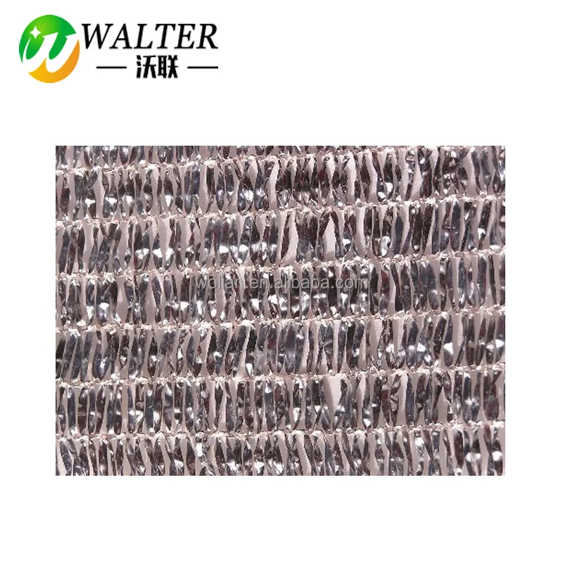 HDPE aluminet/aluminum shade cloth anti sun shade netting manufacturer