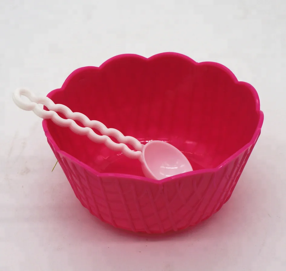 Пластиковая миска для мороженого, чашка для мороженого/контейнеры для мороженого