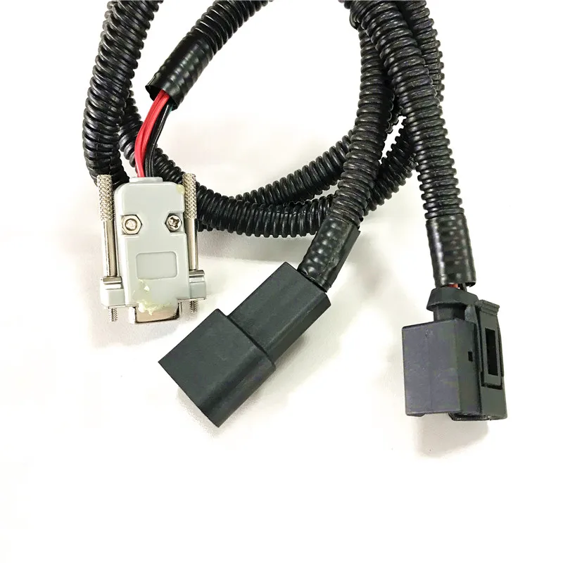 Фабрика изготовленный на заказ кабель 3 pin штепсельная Вилка для DB9 разъем жгута проводов