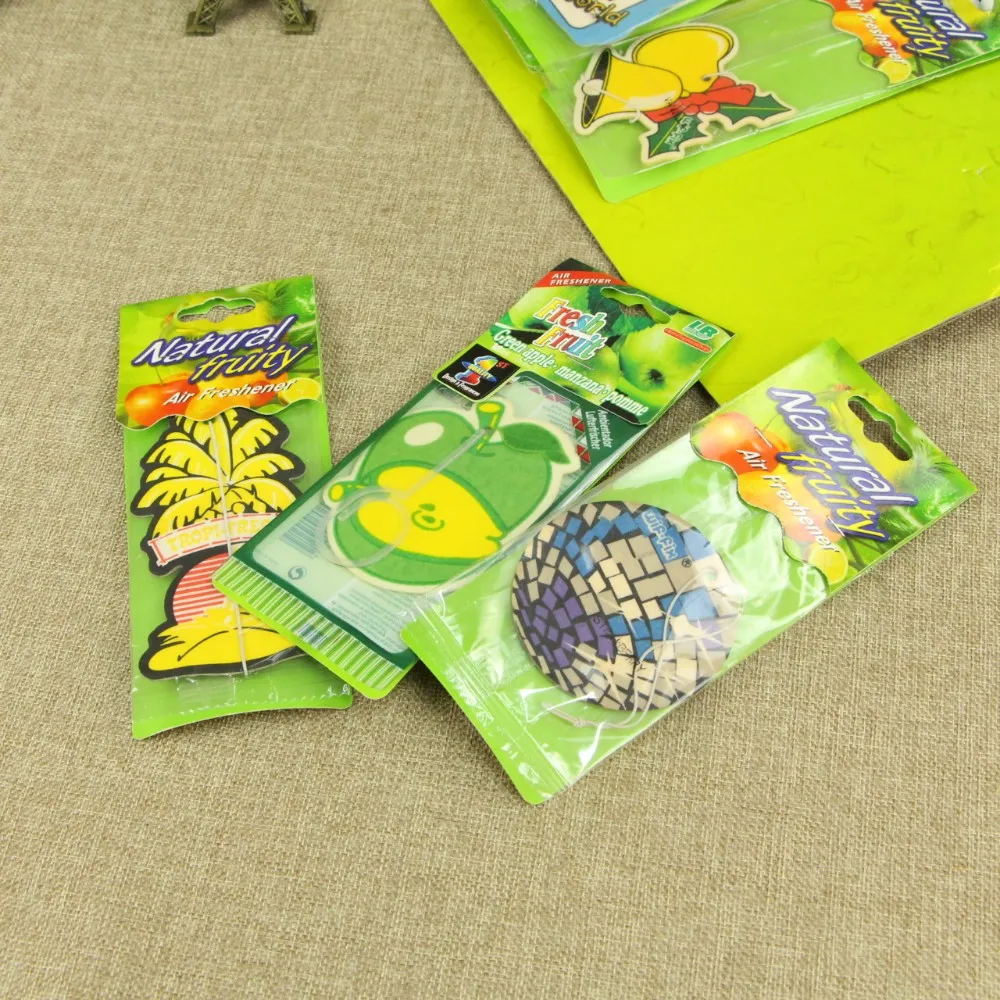 Висит apple вкус бумаги освежитель воздуха для автомобиля