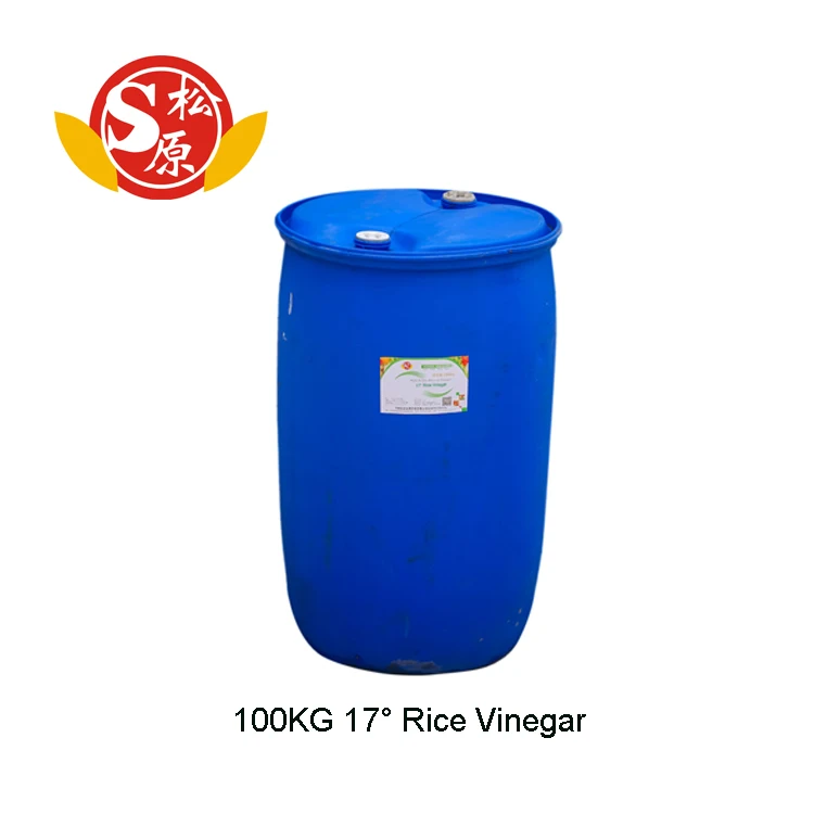 25KG 17 degree  High Quality Favorable Price Kosher White Distilled Organic Bulk Rice Vinegar
