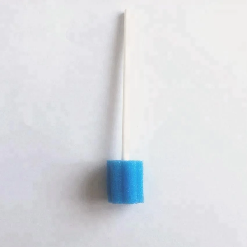 Oral Foam Swabs Mouth Cleaning Swab Tooth Lollipop Swab Manufacturer