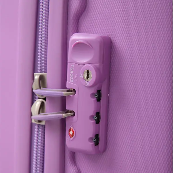 ABS/PC/PP Luggage Hard Suitcase Colourful Travel Trolley Luggage Bags woman rolling travel luggae set