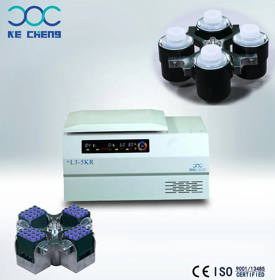 CHENG Hospital and Lab Low Speed Refrigerated Centrifuge Economical Type L3-5KR for Blood Bank
