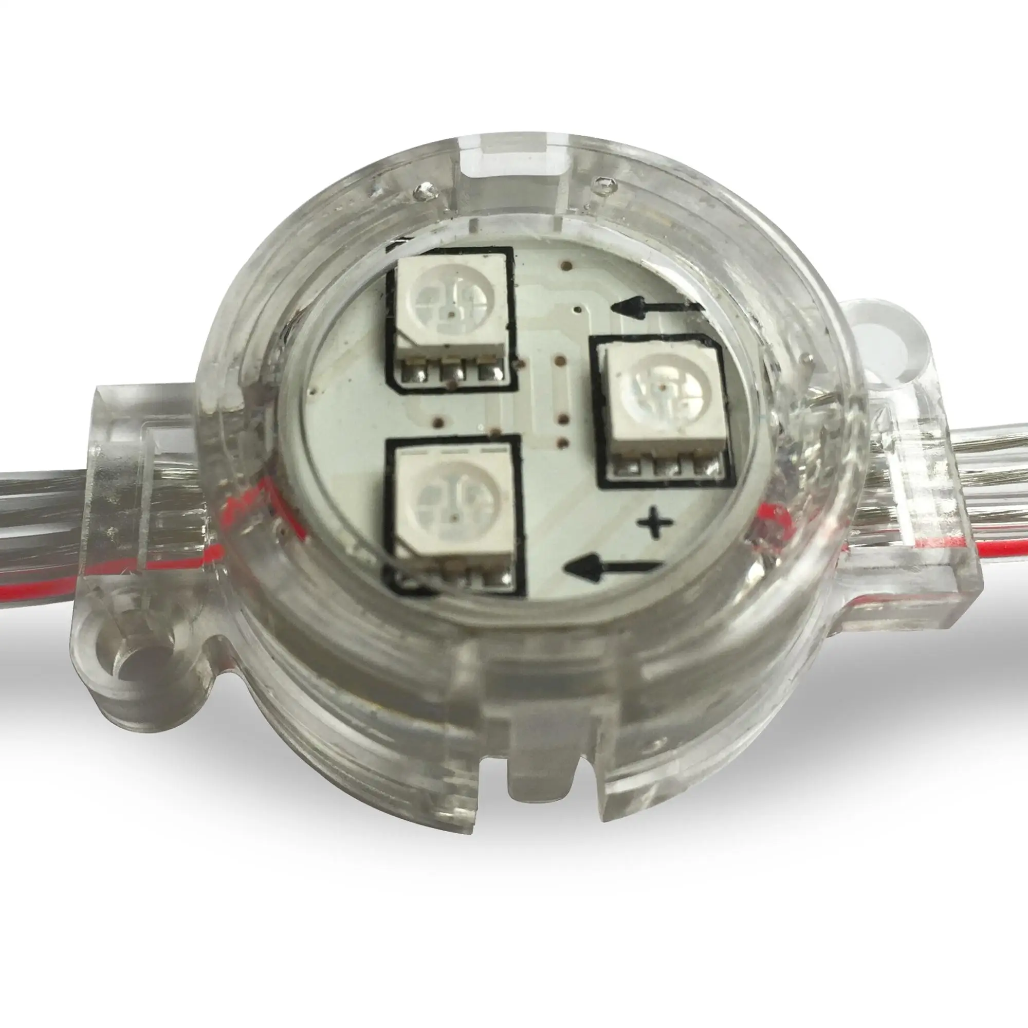 Programmable 30mm rgb pixel led ucs 1903 t1000 led pixel controller for point pixel light module