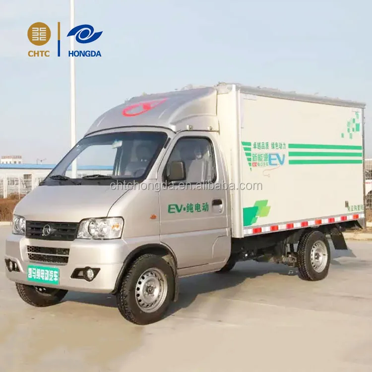 
4x2 electric pickup van truck ev truck crane for sale 