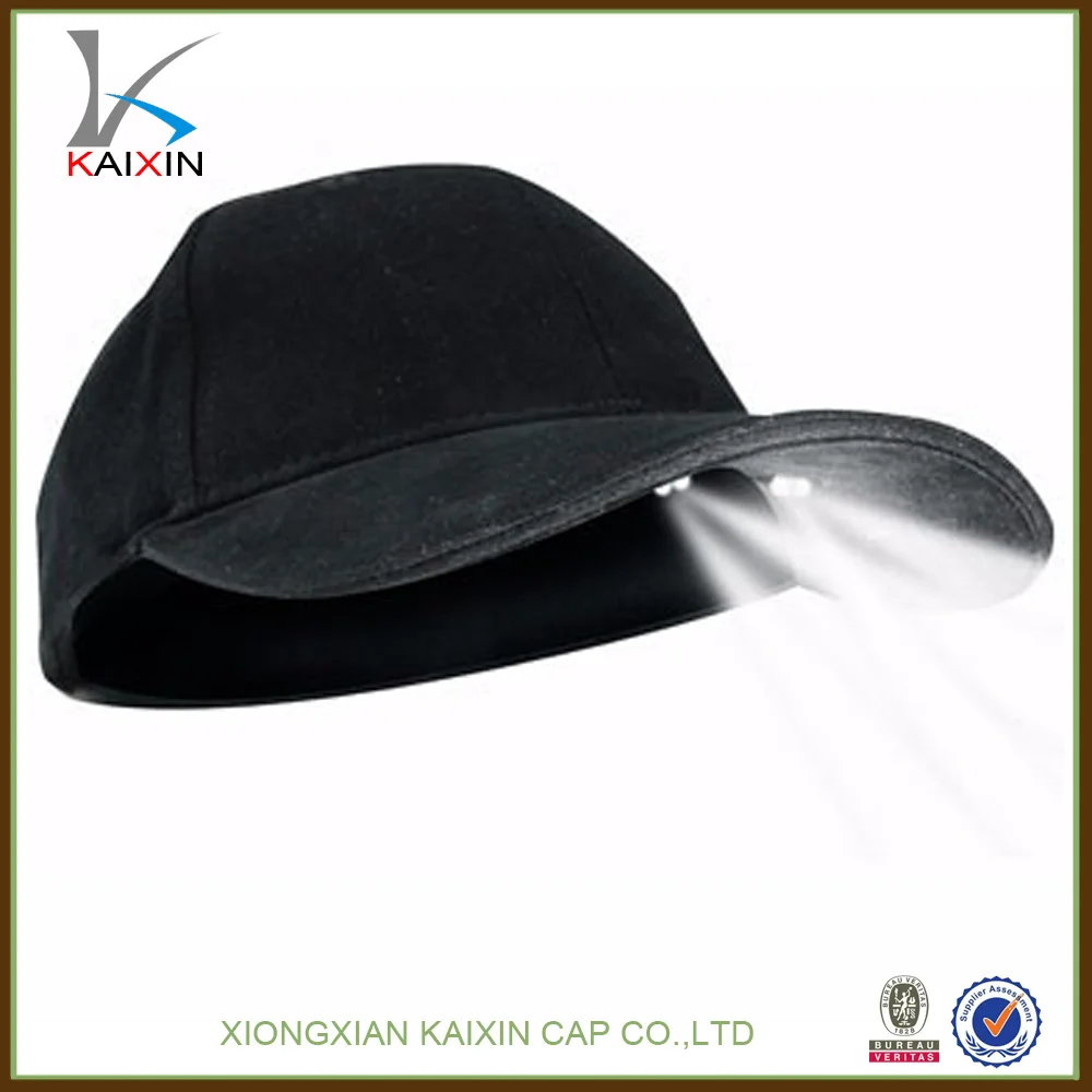 Custom LED Light Brim Baseball Caps