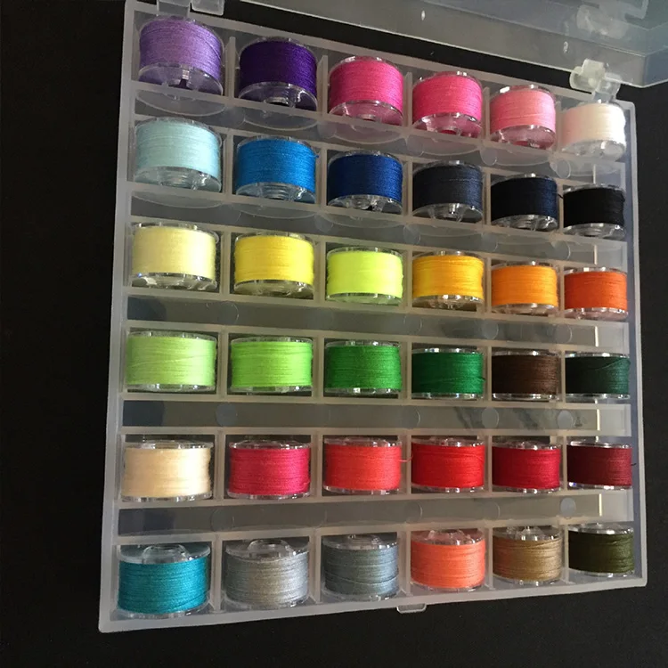 Wholesale Portable 6x6 Grid Plastic Coil Spool Bobbin