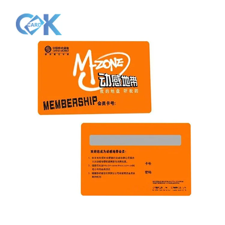 
Printed Customized Plastic PVC Scratch Card With Best Price 