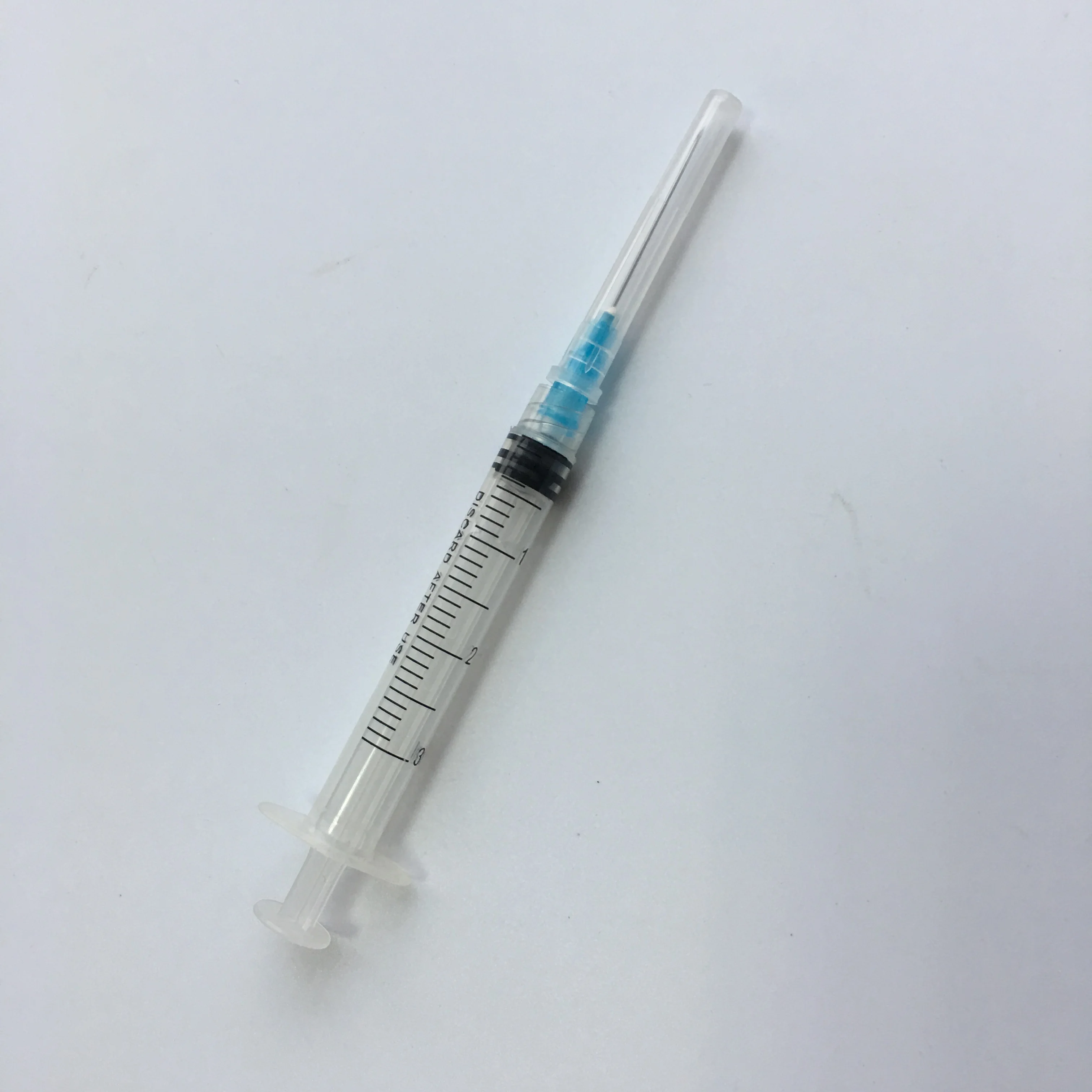 High Quality Hospital Supply Medical Plastic Luer Lock / Luer Slip Injection Syringe With Needle