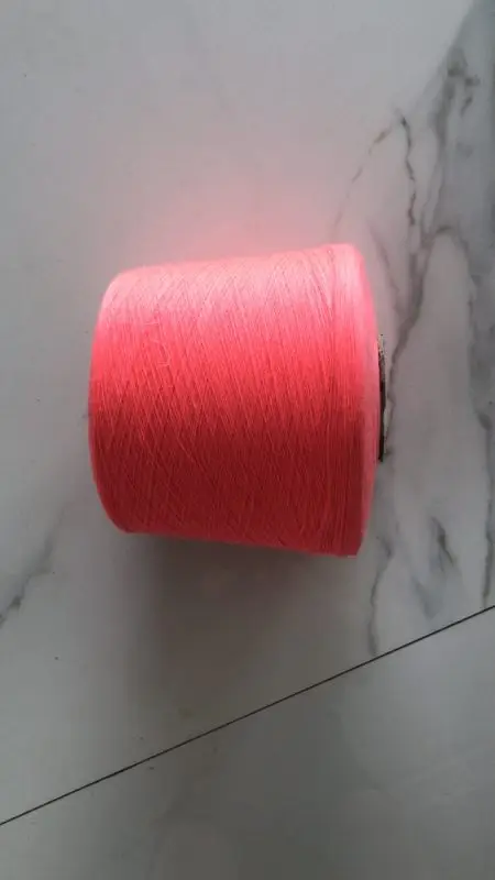 recycled colored polyester spun yarn 31/1