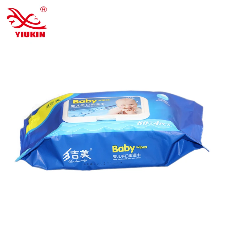 
China Wholesale Baby Tissue Wipe Portable Baby Tissue Facial Wet Wipes 