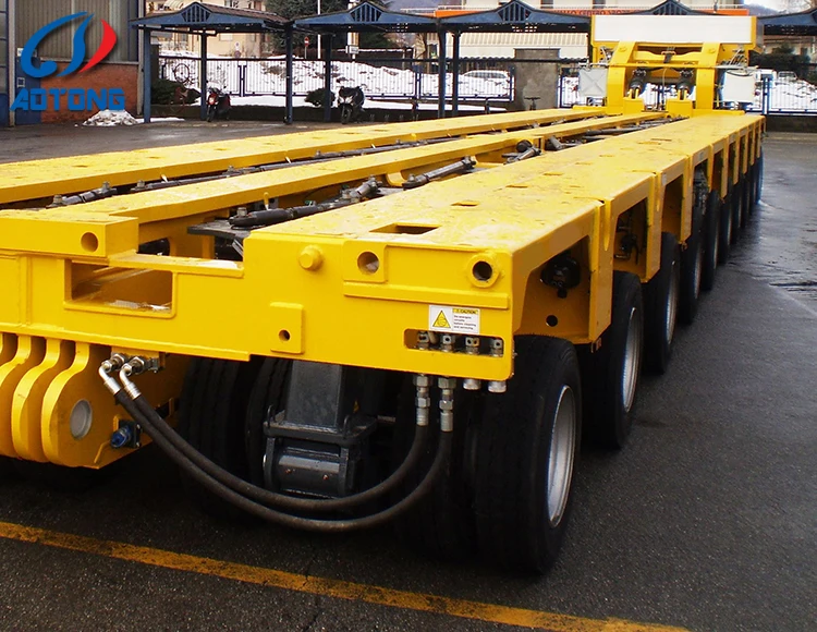 Goldhofer type 9 hydraulic axles modular trailer / multi-axles semi trailer