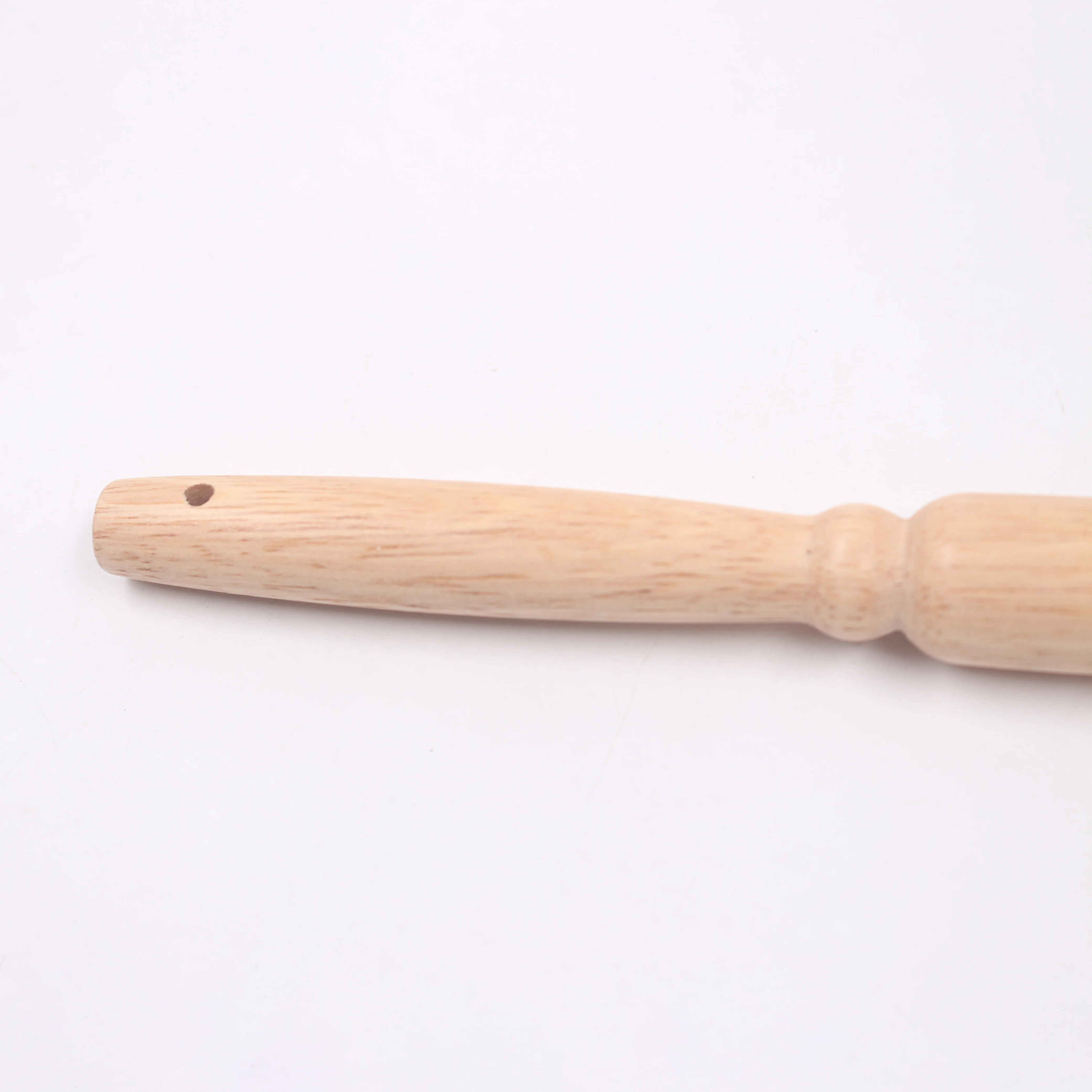Pig Hair Cleaning Brushes Roasted Brush BBQ Oil Brush with Rubber Wood Handle
