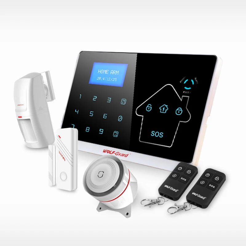 Wireless GSM Alarm System GSM PTSN Home Security Alarm System