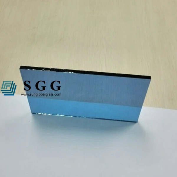 Высокое качество 6 мм темно-синий отражающее стекло цена