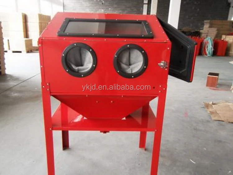 Air Pressure Sand Blaster alloy wheel repair equipment sand blasting machine for surface