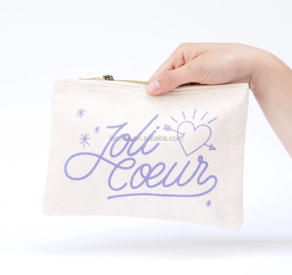 Экологически чистые сумки-тоут с принтом логотипа на застежке-молнии