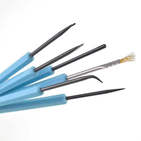 6 pcs Double-sided Blue Pack of Soldering Aid Tool