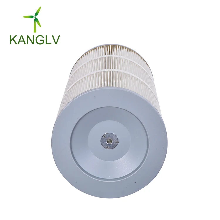 Industrial pleated filter cartridge, air filter cartridge