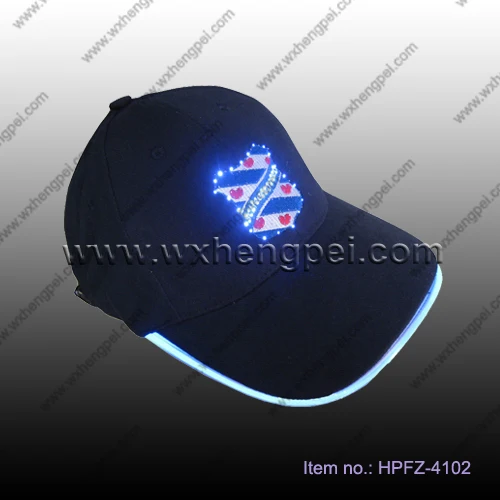 Customized new style flashlight cap / Leisure hat with light