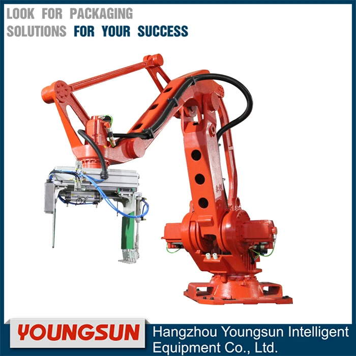 Автоматический промышленный робот паллетизатор для сумки и коробки