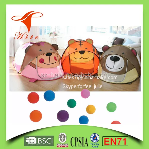 pop up animal( tiger/bear/dog) shape tent, baby tent, boat shape kids play tent