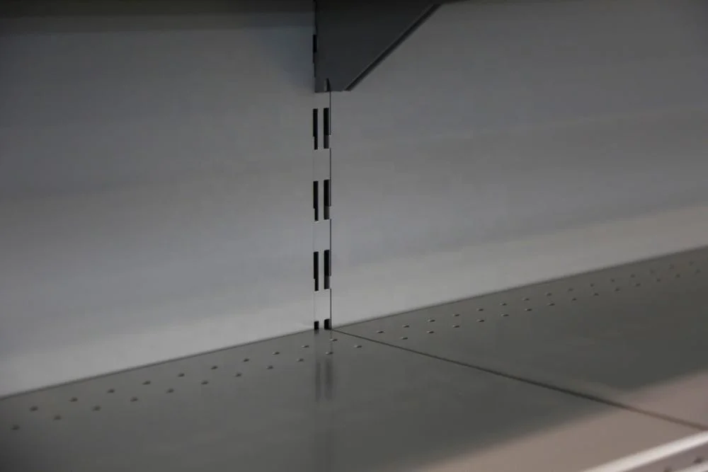 Competitive price customized single sided wall mount supermarket shelf