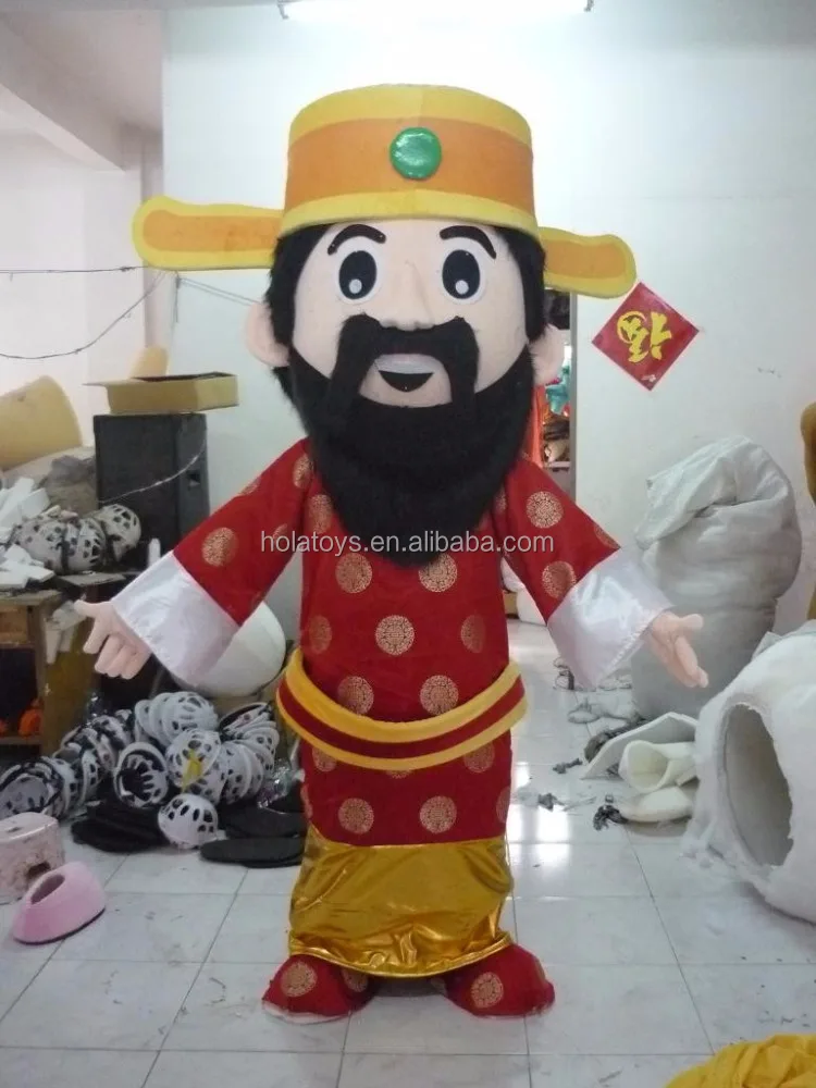 Hola character costume mascot suit/walking act costume