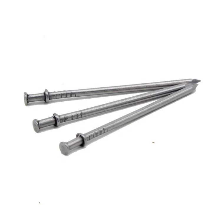 
China Factory Produce Bright Smooth Duplex Head Nail 