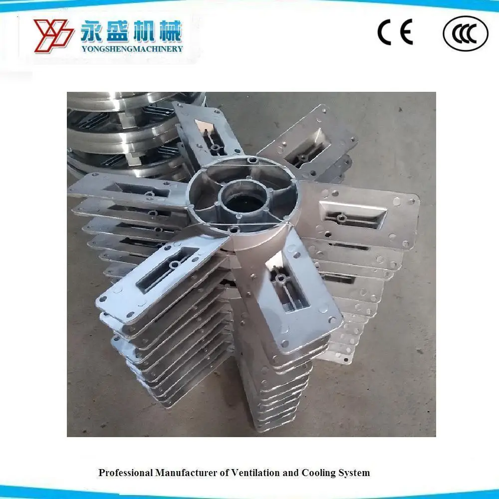 Blades Impeller of Heavy Hammer Exhaust Fan Spare Parts