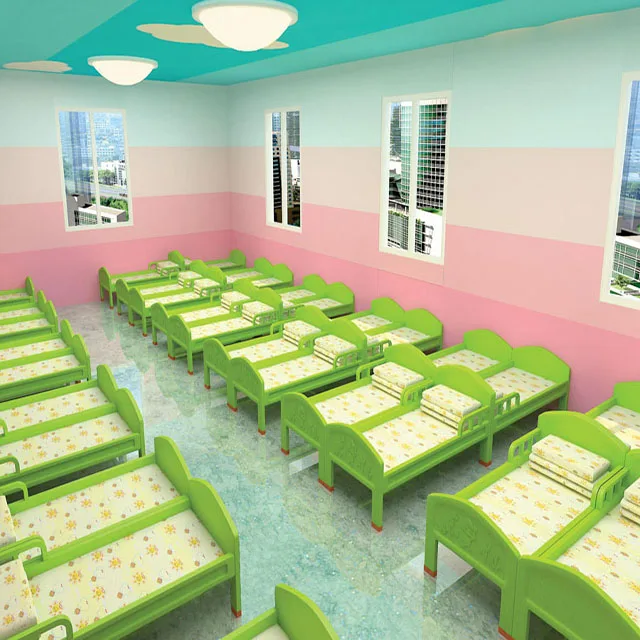 Comfortable plastic baby bed