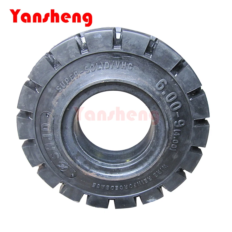 Forklift Spare Parts Solid Tire 6.00 9 (60697496130)
