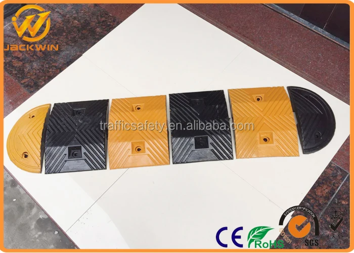 High Compression Resistant Rubber Speed Bumps For Sale
