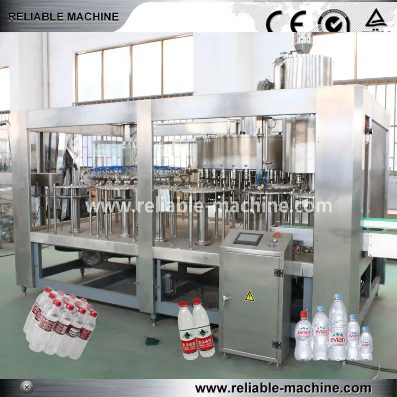 low cost 3 in 1 mineral water filling production equipment