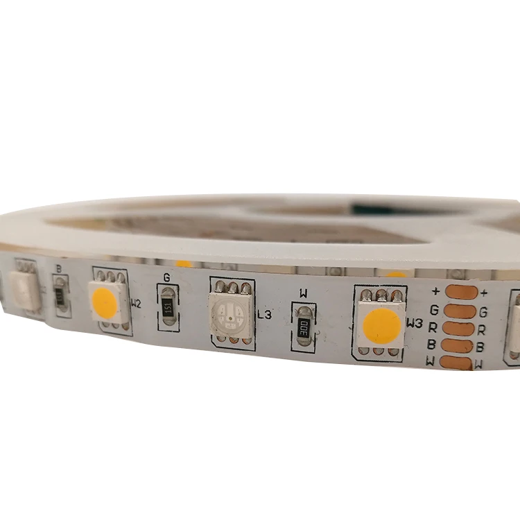 
2019 Hot New Products SMD5050 14.4W/M Slim Rgb Led Strip 12 Volt Flexible Rgb CCT Led Strip Lights IP20 IP65 IP68 