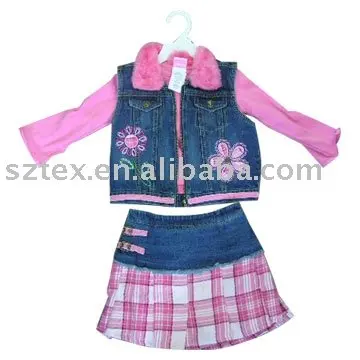 100% хлопок модные современные детские вечерние платья для девочек одежда