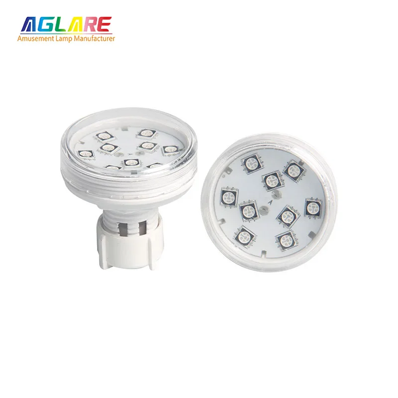 Светодиодное освещение Aglare оптовая продажа водонепроницаемый яркий светодиодный светильник для развлечений кабошон турбо