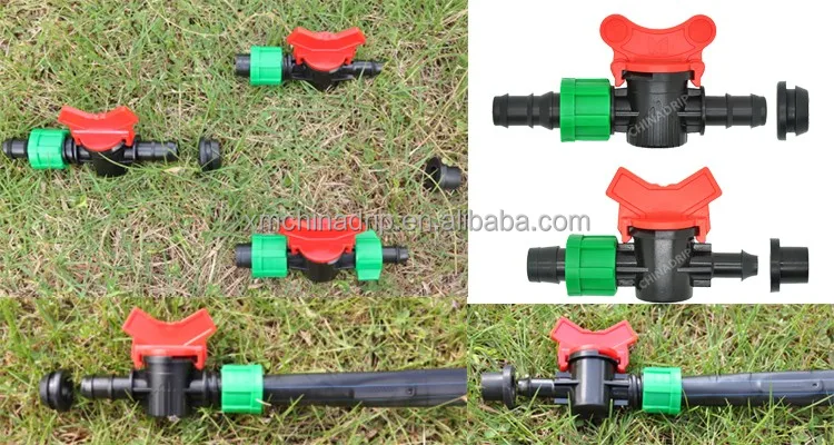 Фитинги для орошения мини-клапан для капельного орошения