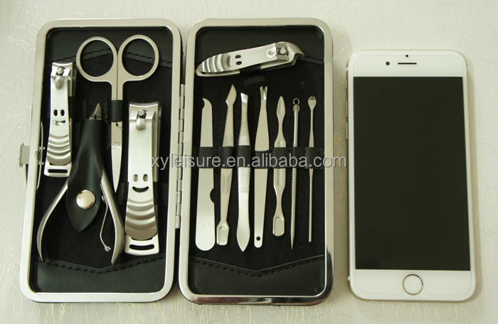 12 in 1 stainless steel nail cutters set