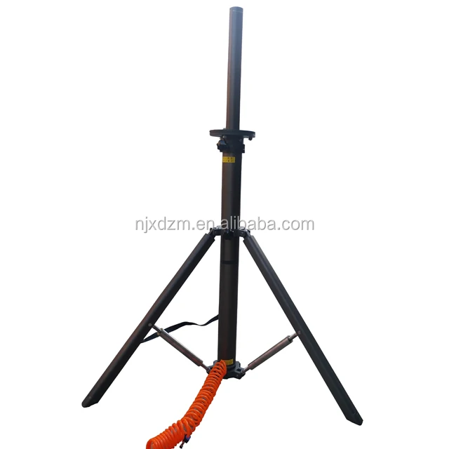 
XD552 10m tripod mobile pneumatic mast pole light lifter 