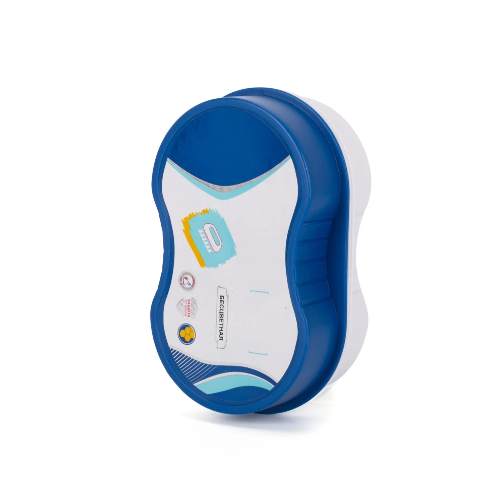 High Quality Factory Supply Double Faces OEM002 Shoe Instant Shine Sponge with Silicone Oil