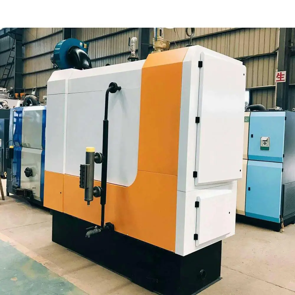 Environmentally friendly 600kg biomass pellet steam boiler