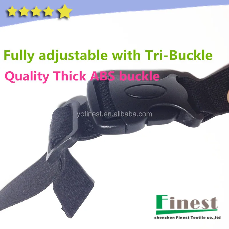 Free Sample Customized Elastic Race Belt Racing Running Belts with Gel Holders