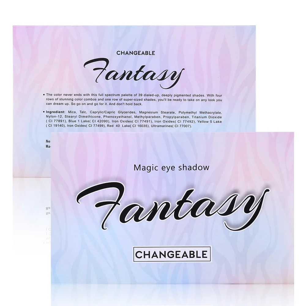 2019 UCANBE new James Charles Aromas huda 39 colors eyeshadow makeup desert rose eye shadow Palette