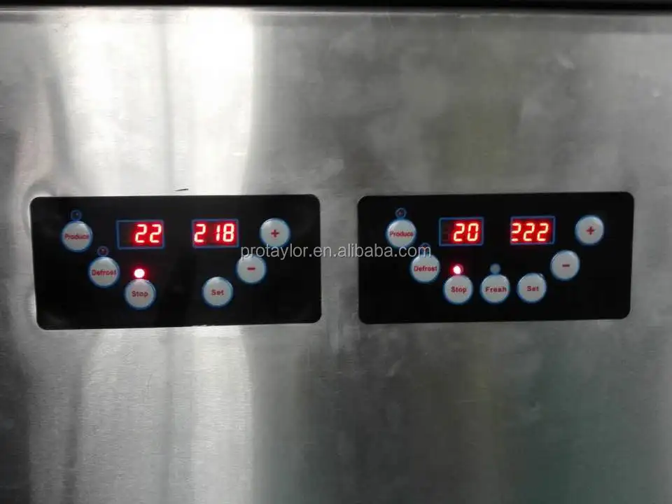 New Style-32 C degree Fried Ice Cream Machine double pan